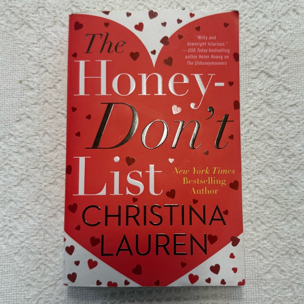 The Honey Don’t List by: Christina Lauren Paperback Book